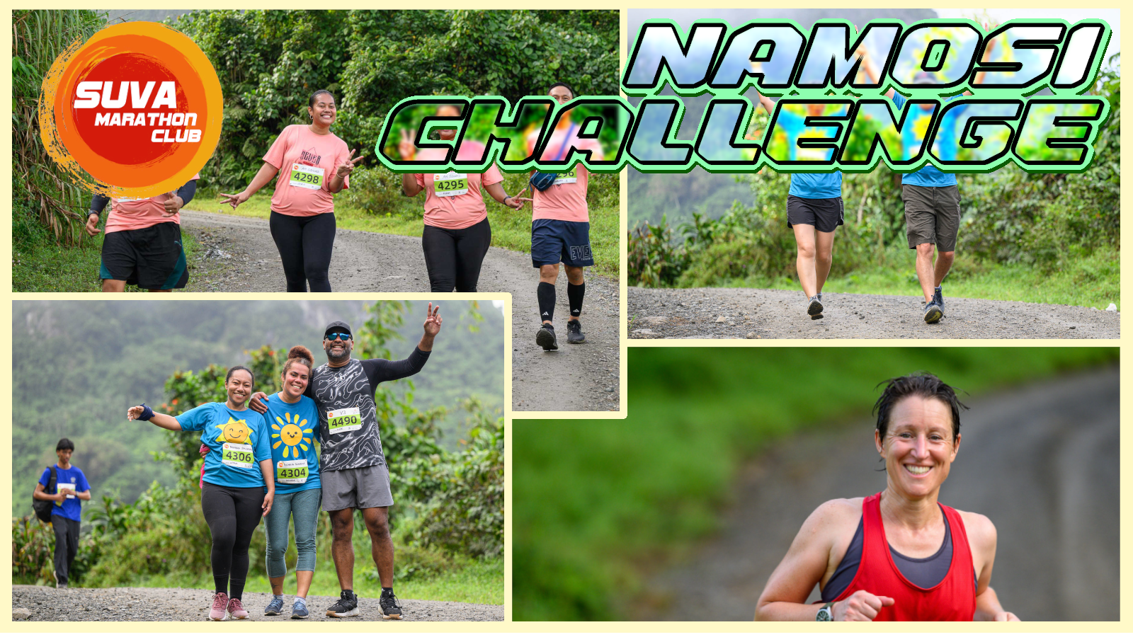 Suva Marathon Club - Namosi Challenge Poster